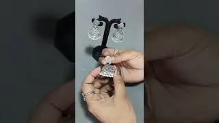 silver Oxidised Jhumka earrings #jewelery #oxidisedjewellery #earrings #jhumka #tranding