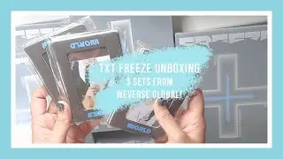 ✨the chaos chapter freeze unboxing + flipthrough ✨| weverse (3 sets!)