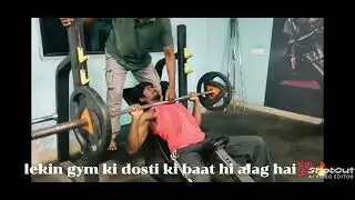 Mr. Pritam gym taim normal Dosti alag baat hai lekin gym ki dosti ki baat hi alag hai 💯🔥🦅