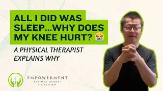 If you wake up with knee pain after a good night's sleep...watch this 👀