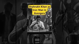 Shahrukh Khan as  Iron Man | Mohan Bhargav Avengers Entry #bollywood #srk #avengers #shorts