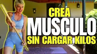 Crea Músculo y Mejora tu Postura con solo un PALO DE ESCOBA | Cuerpo Activo TV