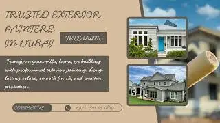 Exterior Painting Services in Dubai | Professional Villa & Home Painters