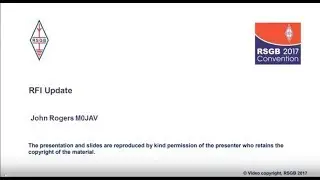 Лекция на конференции RSGB 2017 &mdash; Обновление результатов опроса RFI.