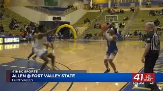 HIGHLIGHTS: Fort Valley State men&rsquo;s basketball hosts Allen University