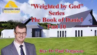Rev. Dr Paul Ferguson in Larne Mission Hall Preaching on 