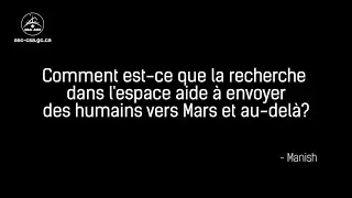 Vols habit&eacute;s vers Mars - Questions et r&eacute;ponses avec David Saint-Jacques en direct de l'espace