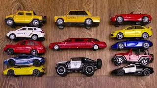 Koleski Realistic diecast model cars Police Limousine collection