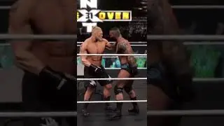 I smashed Randy Orton through a table! #wwe #wwe2k22 #tlc #tablesmatch #brocklesnar #randyorton