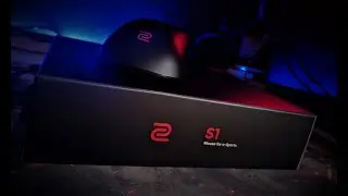 UNBOXING Mouse Gamer Zowie S1 Sensor 3360 Para Esports + Teste