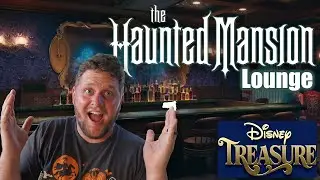 HAUNTED MANSION BAR ON THE DISNEY TREASURE