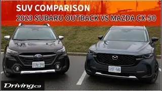 Mazda CX-50 2023 года против Subaru Outback | Сравнение внедорожников | Driving.ca