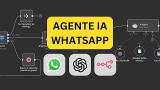🔥 Cómo Crear Cualquier AGENTE de IA para WhatsApp con N8N | Paso a Paso y Casi GRATIS