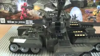 Mega Bloks Halo UNSC Rhino Review