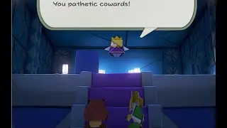 Paper Mario - King Olly kills Goomba and Koopa Troopa | Origami King