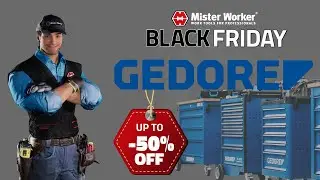 🔥Gedore Black Friday 2025 | Save Half-Price on German Workshop Equipment