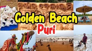 Most Cleanest Beach II Blue Flag Beach Puri II