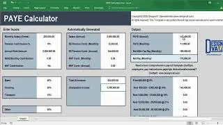 PAYE Calculator Nigeria #payenigeria #taxlaw #newtaxes