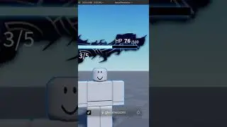 stylized anime health ui on a billboardGUI..