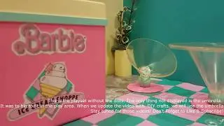 PDC Play: Vintage Barbie ice cream shoppe 1987 play set