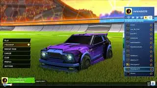 RL just chillin for a bit might grind ranked later
