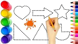 Shapes Song For Kids, Learn 2d Shapes, Colors For Toddlers | Preschool Learning