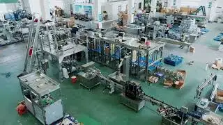 The nuts snack food filling packing line, automatic can packing machine for peanut