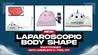 Laparoscopic Endotrainer &ndash; Perfect Simulator with 5 Real Surgical Instruments | Train Like a Pro!