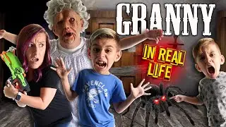 Игра ужасов Granny в реальной жизни (обновление Spider and Playhouse) FUNhouse Fam