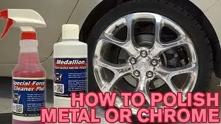 How To Polish Metal & Chrome Exhaust Tips, Wheels, and Bumpers
