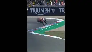Alex Rins Rossi Nakano Jatuh Motogp Assen Belanda 2019