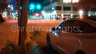 Christmas Lights - Short Cinematic Film Sony A7siii 35mm 1.8 Handheld