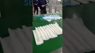 WELLDONE sanitary pad machine #sanitarypads #manufacturing #machine #hygiene #highspeed