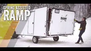 Enclosed Crossover Snow Trailers from Mission