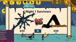 Stick War Legacy Mod Menu _ Misson Zombie Final Bosses Battle / اقوي معارك الزومبي استيك وار ليجزي