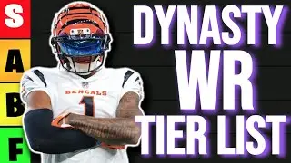 Dynasty Wide Receiver Rankings (Tier List) 2022 Dynasty Fantasy Football