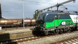 RurtalBahn goederentrein 193 732 langs Lage Zwaluwe