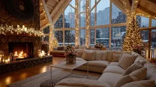Smooth Guitar Tunes for a Cozy Winter Evening - Relaxing Acoustic Jazz Ambiance