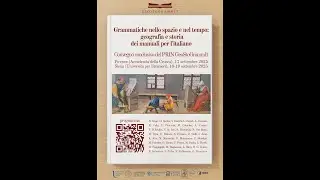 GeoStoGrammIt: Grammatiche nello spazio e nel tempo: geografia e storia dei manuali per l'italiano