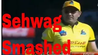 virendra sehwag best kcc 2018 inning
