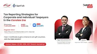 Tax Reporting Strategies for Corporate and Individual Taxpayers in the Coretax Era | DataTalk 2026