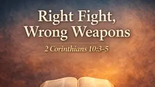 Right Fight, Wrong Weapons