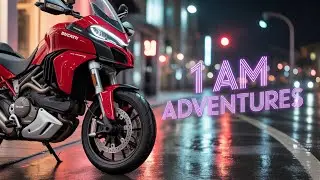Midnight Motorcycle Ride Through Melbourne's Hidden Gems