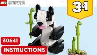 LEGO 30641 Building instructions - Panda Bear