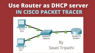 Настройка DHCP-маршрутизатора в Cisco Packet Tracer (пример 1, видео)