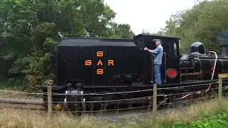 Welsh Highland Preserved Narrow Gauge Railway Gala Weekend, K1 NGG16 Ride-along Helmet-cam footage