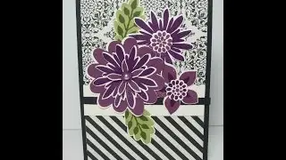 Flower patch type set card