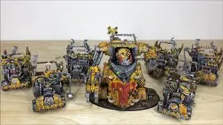Ork Badmoon Clan Army Commission Update - Siege Studios
