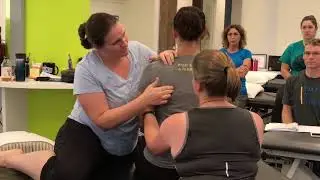 Thorax driven left arm elevation