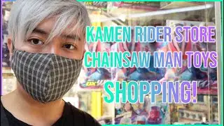 THE KAMEN RIDER STORE AT NAKANO, CHAINSAW MAN CRANE GAMES AND MORE! | Japan 2022 Vlogs | Part 07